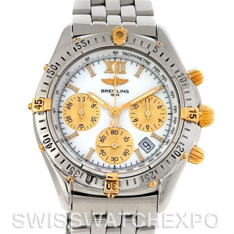 Breitling Windrider Steel and Gold (two tone) B55048